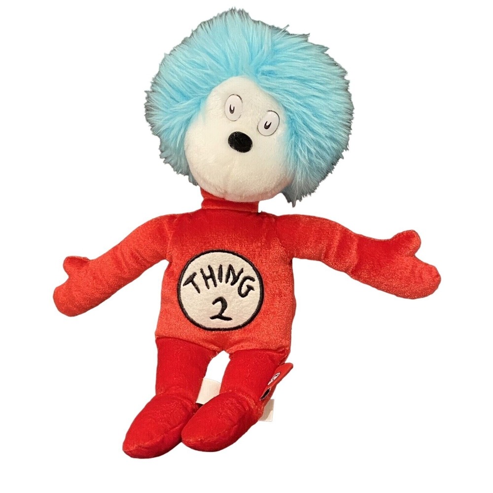 Universal Studios Dr Seuss Thing 2 Plush 12" Stuffed Animal Cat in the Hat‎